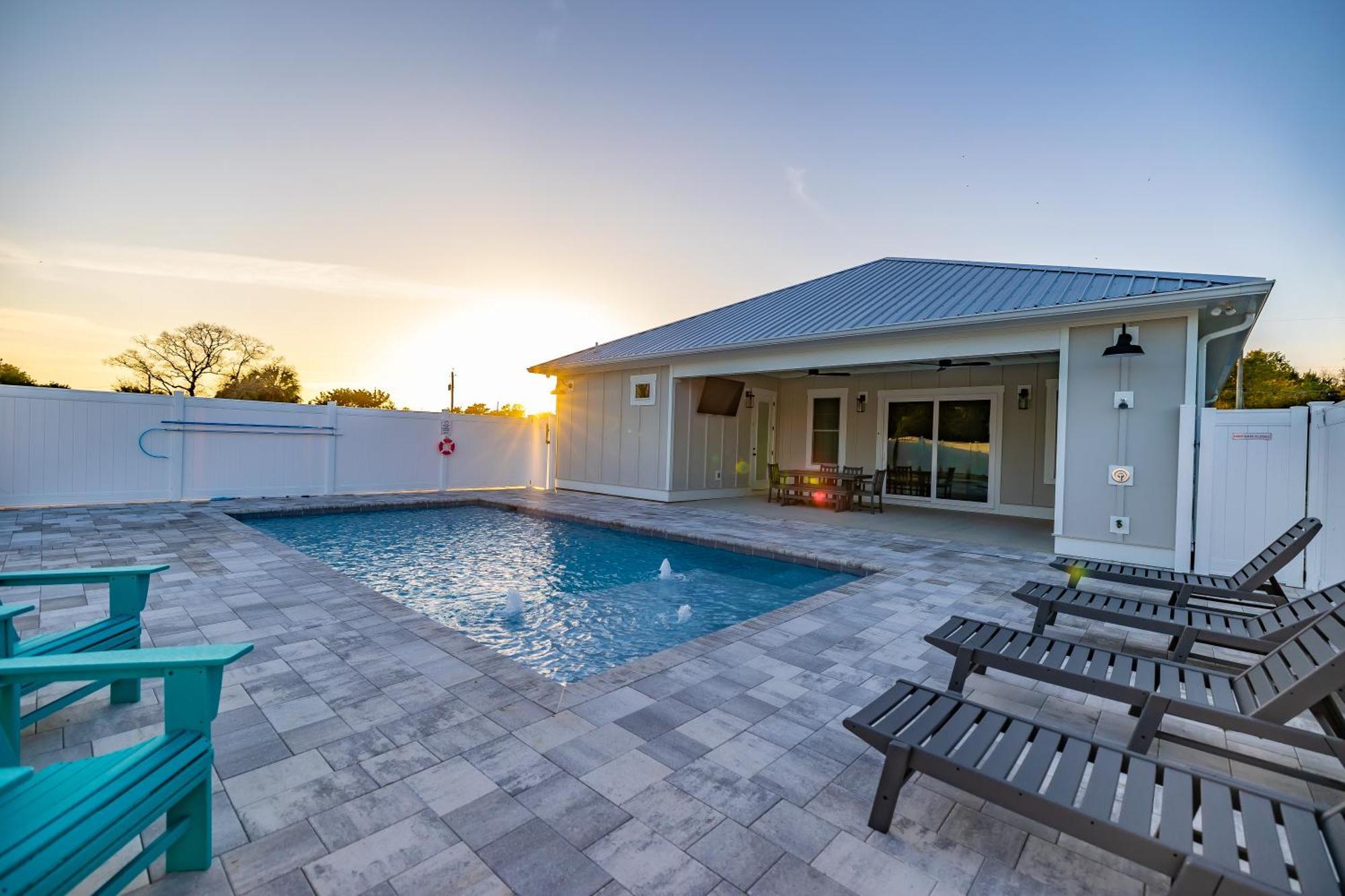 Brand New Home With In-Ground Pool, Four Houses From Beautiful Laguna Beach Panama City Beach Buitenkant foto